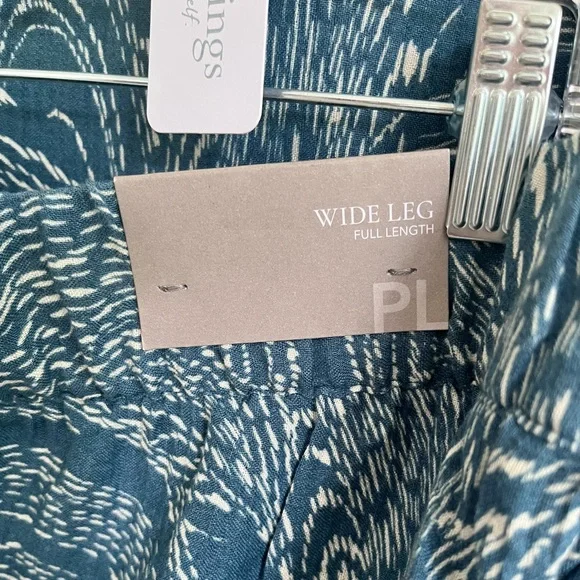 Soft Surroundings Oceo Guaze Tunic and Wide Leg Pant Set, SZ PL NWT - Picture 9 of 11